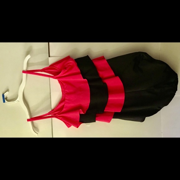 Sirena Other - Sirena Bathing Suit Black Pink size 14 Orig Owner